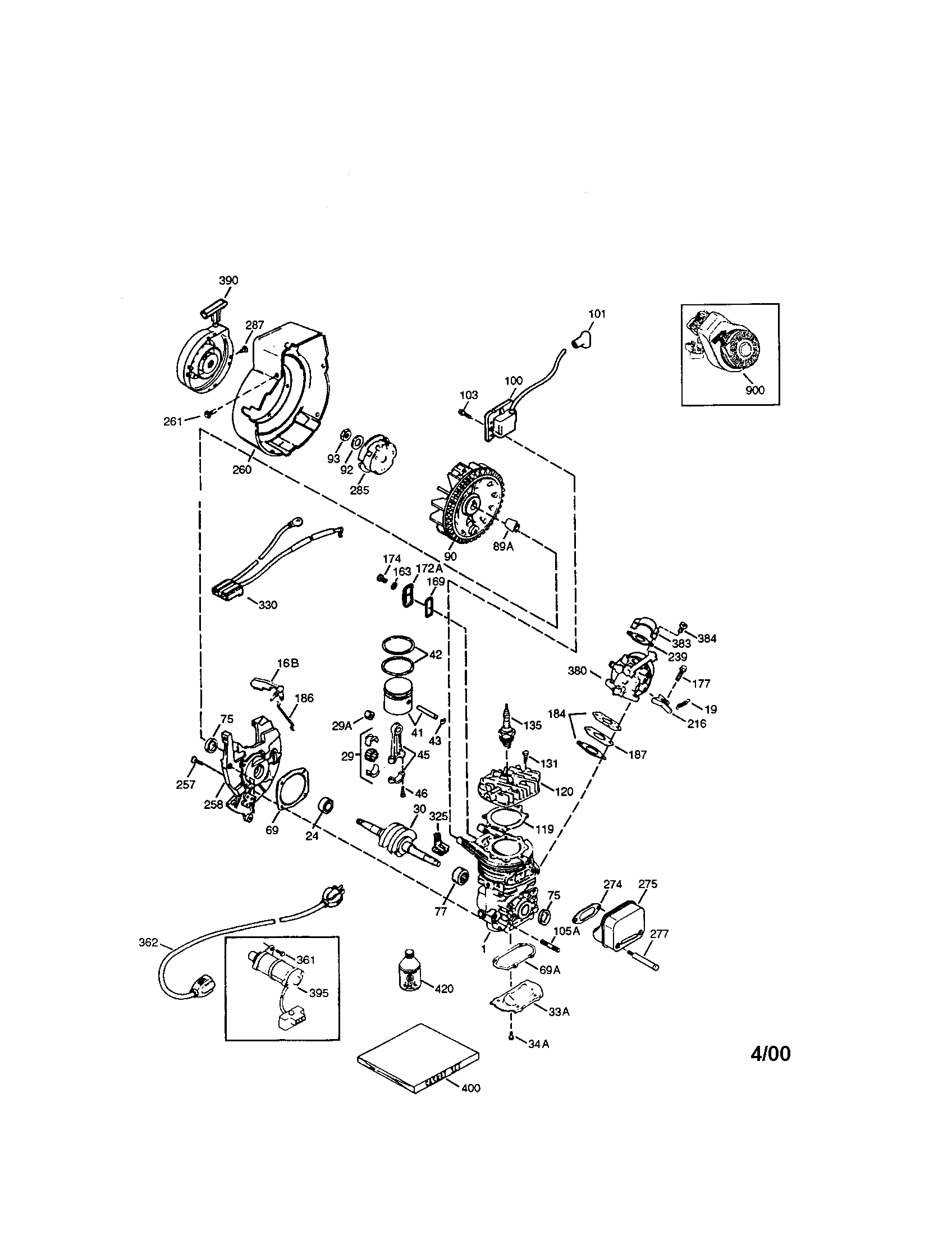 CRAFTSMAN 2-CYCLE ENGINE