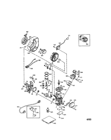 Craftsman 2-cycle engine