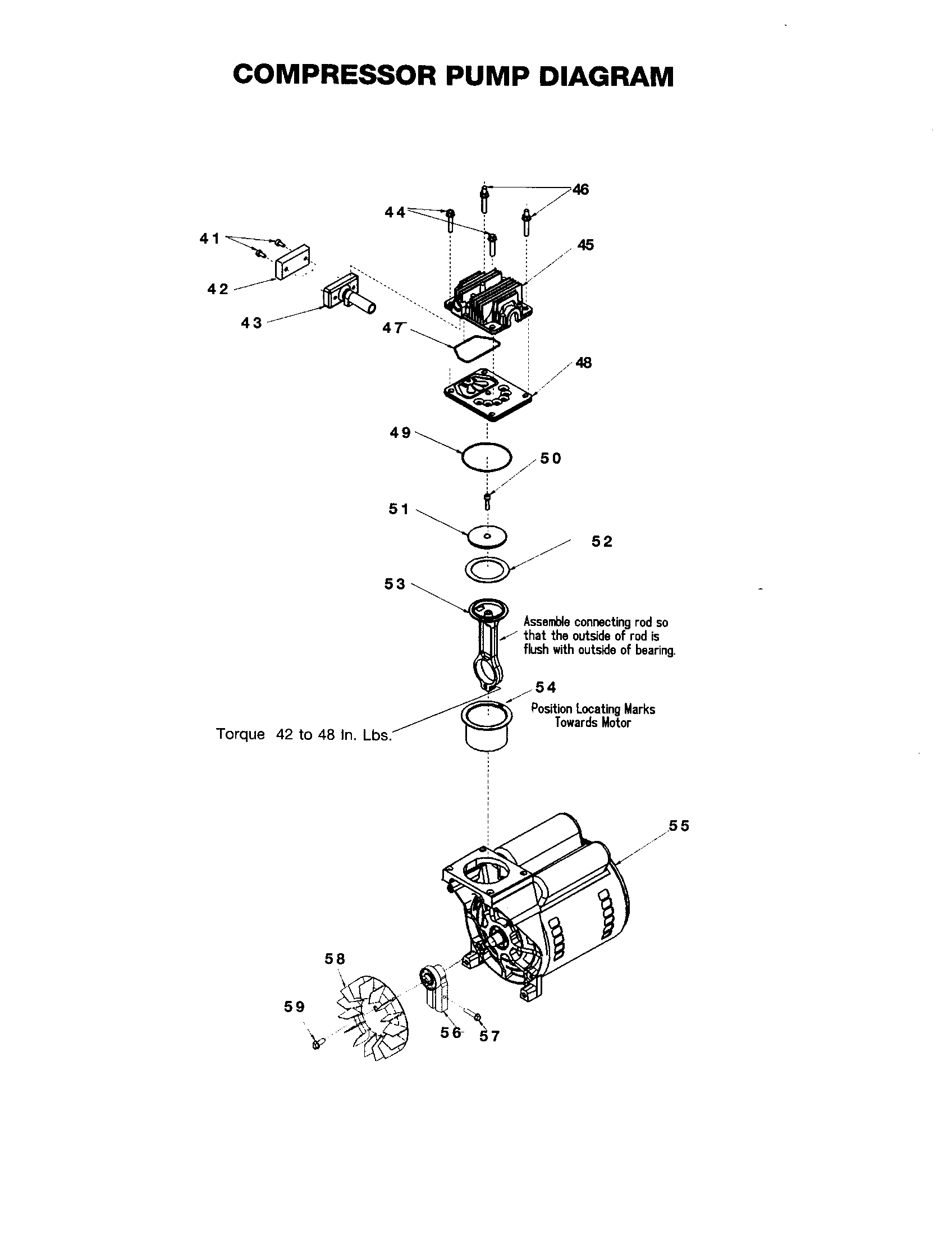 Compressor pump