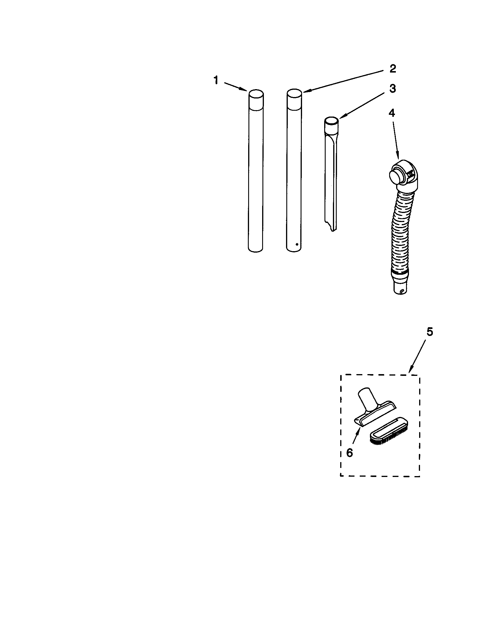 Hose and attachments