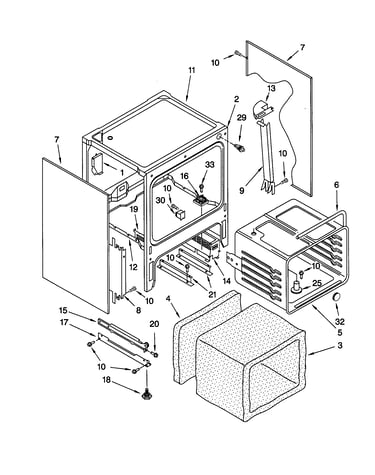 Oven chassis