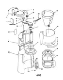 Water tank/carafe/filter