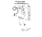 Kenmore 11628712791 hose and attachment diagram
