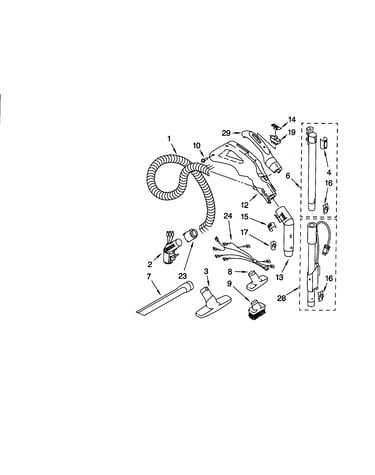 Hose and attachments