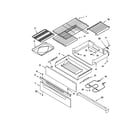 Kenmore 66575834001 warming drawer and broiler diagram