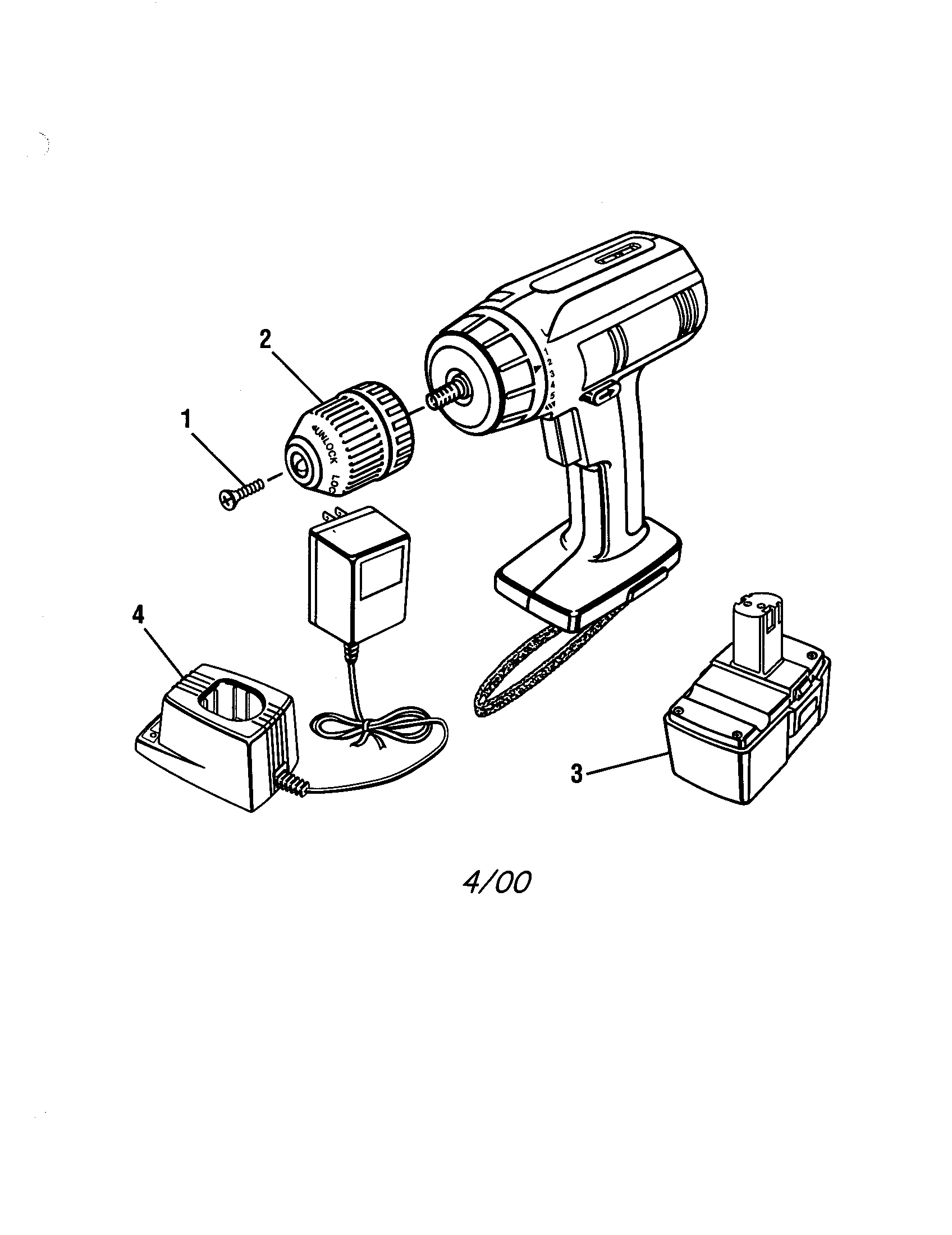 3/8" cordless drill-driver