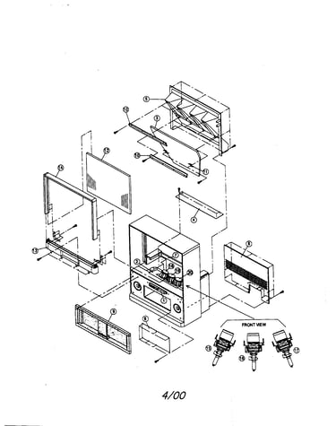 Projection t.v.