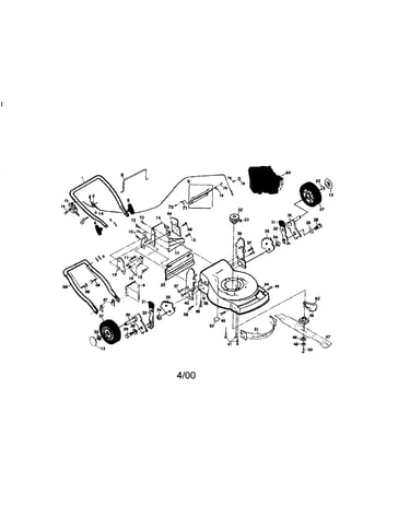 Rotary lawn mower