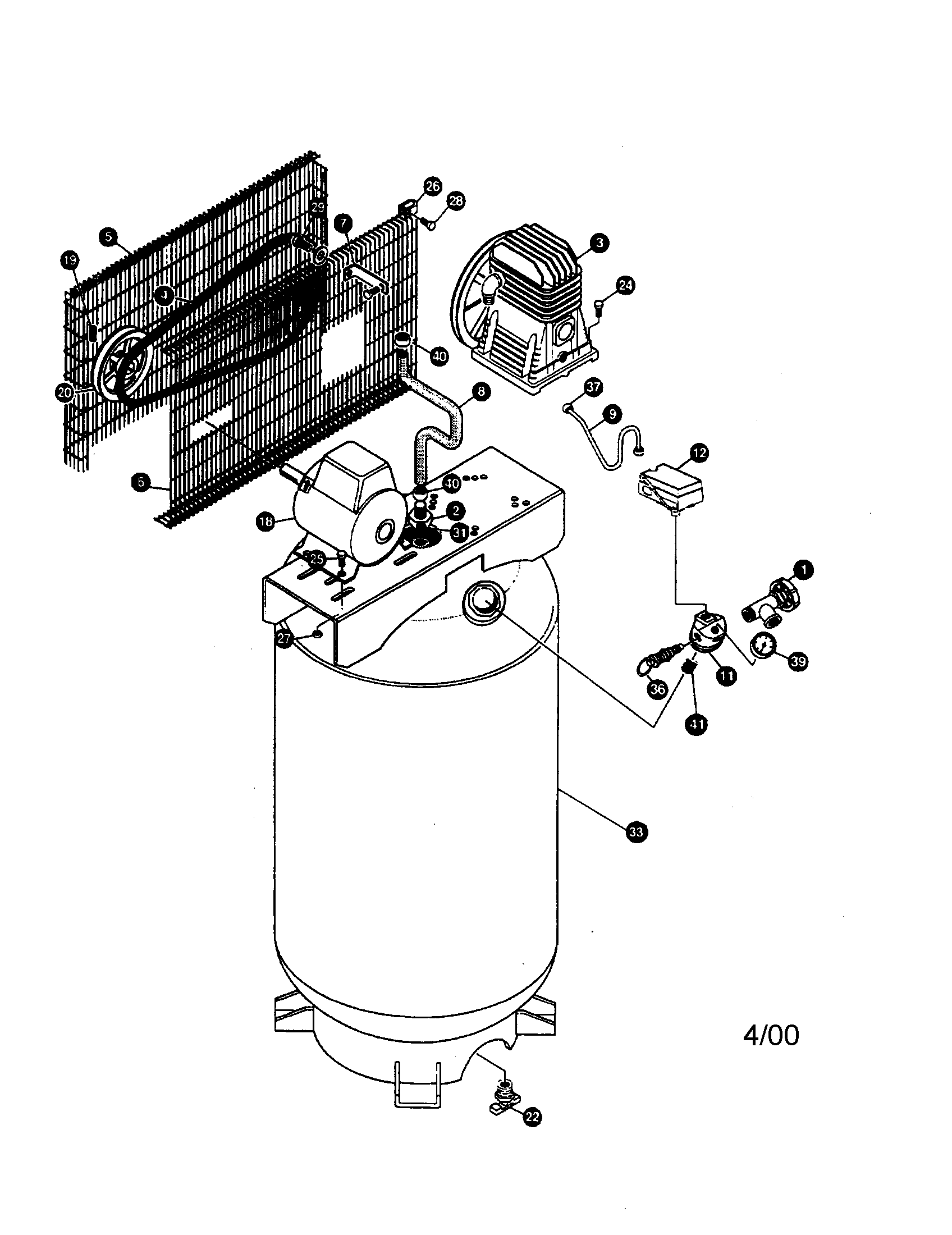 AIR COMPRESSOR DIAGRAM
