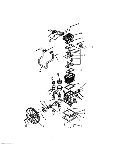 Compressor pump diagram