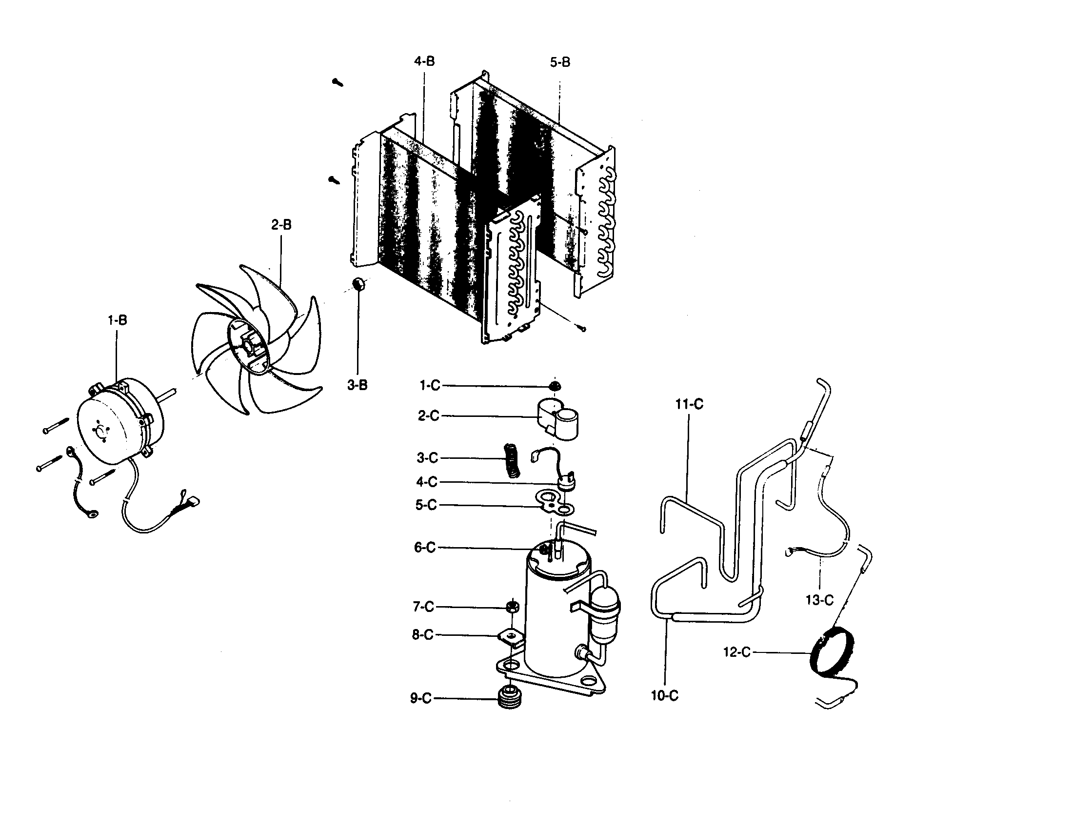Motor and compressor