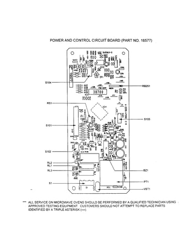 Power and control circuit board