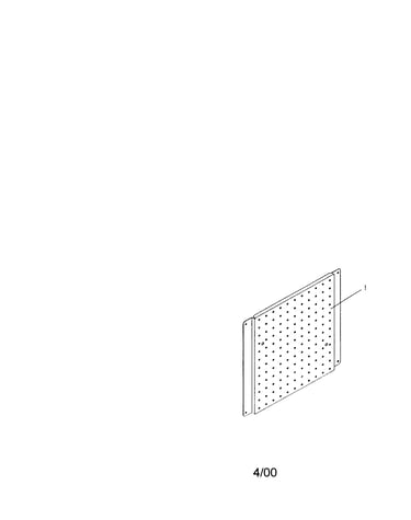 Pegboard side accessory
