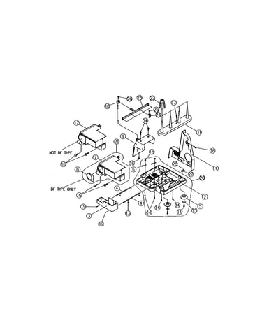 Side cover/base plate/motor cover