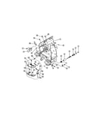 Machine frame/lower knife