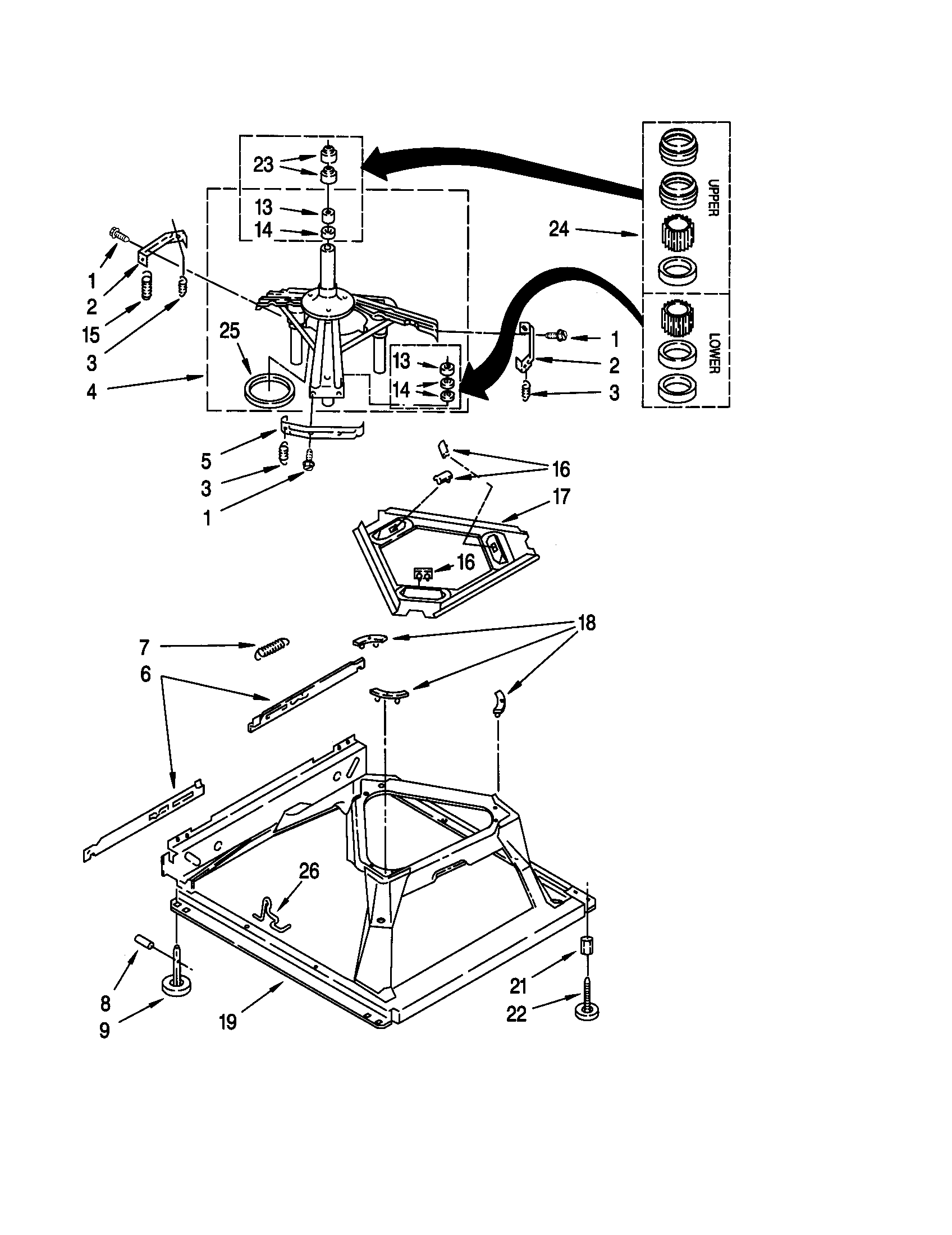 Machine base