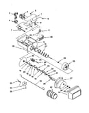 Motor and ice container