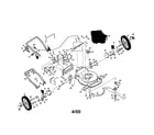 Craftsman 917377140 rotary lawn mower diagram