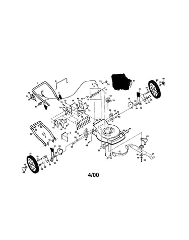 Rotary lawn mower