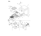 Caloric CSTC7512WW/P1143842NWW cavity diagram