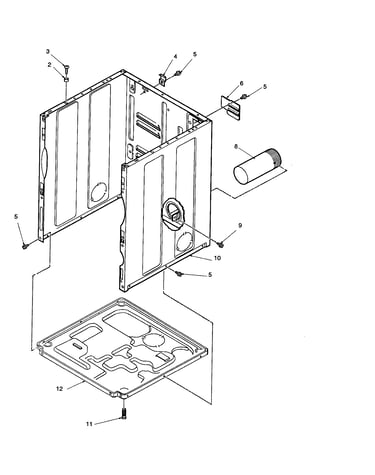 Cabinet and base