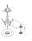 Bearing, brake and pulley