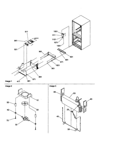 Evaporator/freezer control assembly