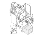Whirlpool GR450LXHB1 oven chassis diagram