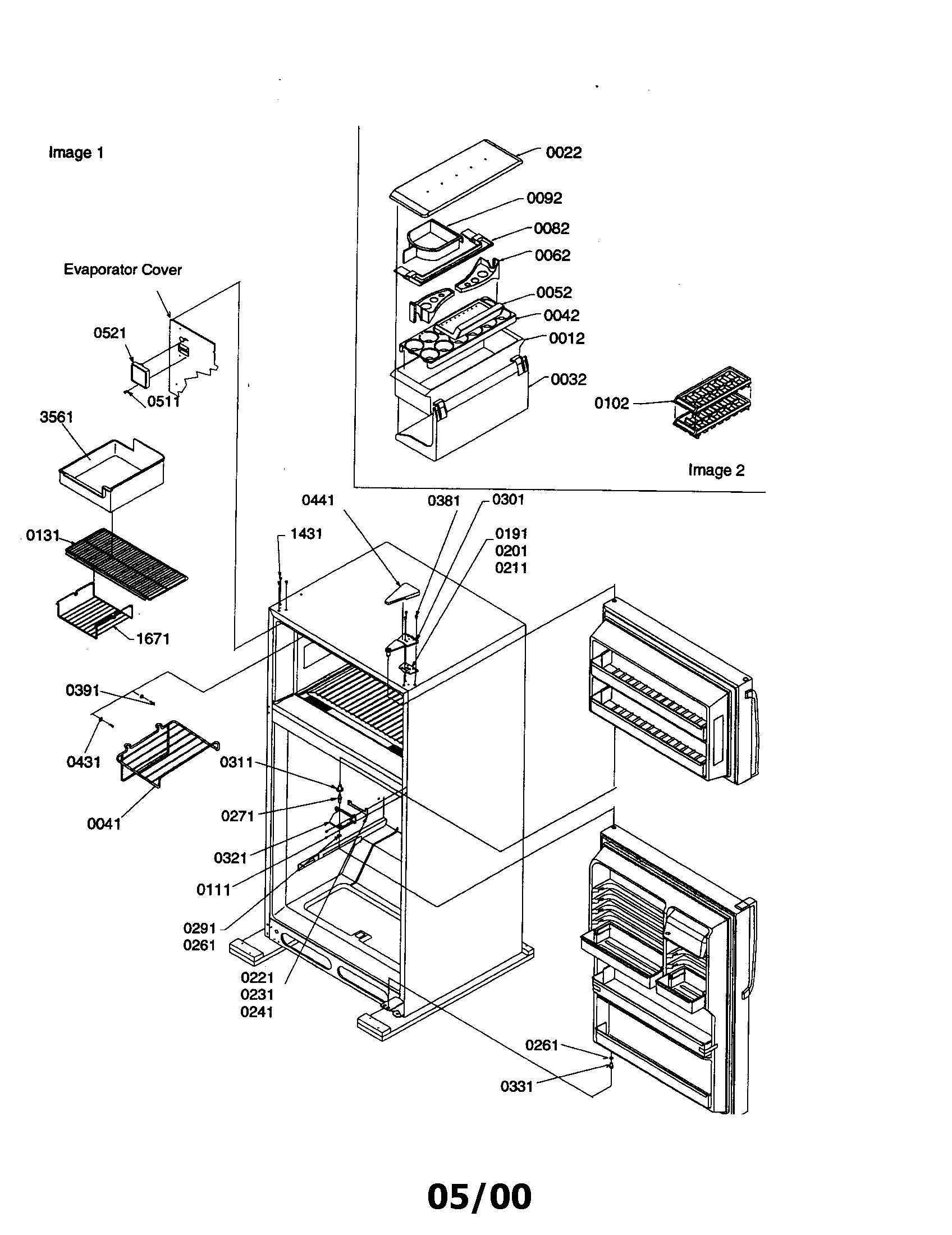 Door hinges and accessories