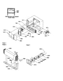 Evaporator/fan motor assembly
