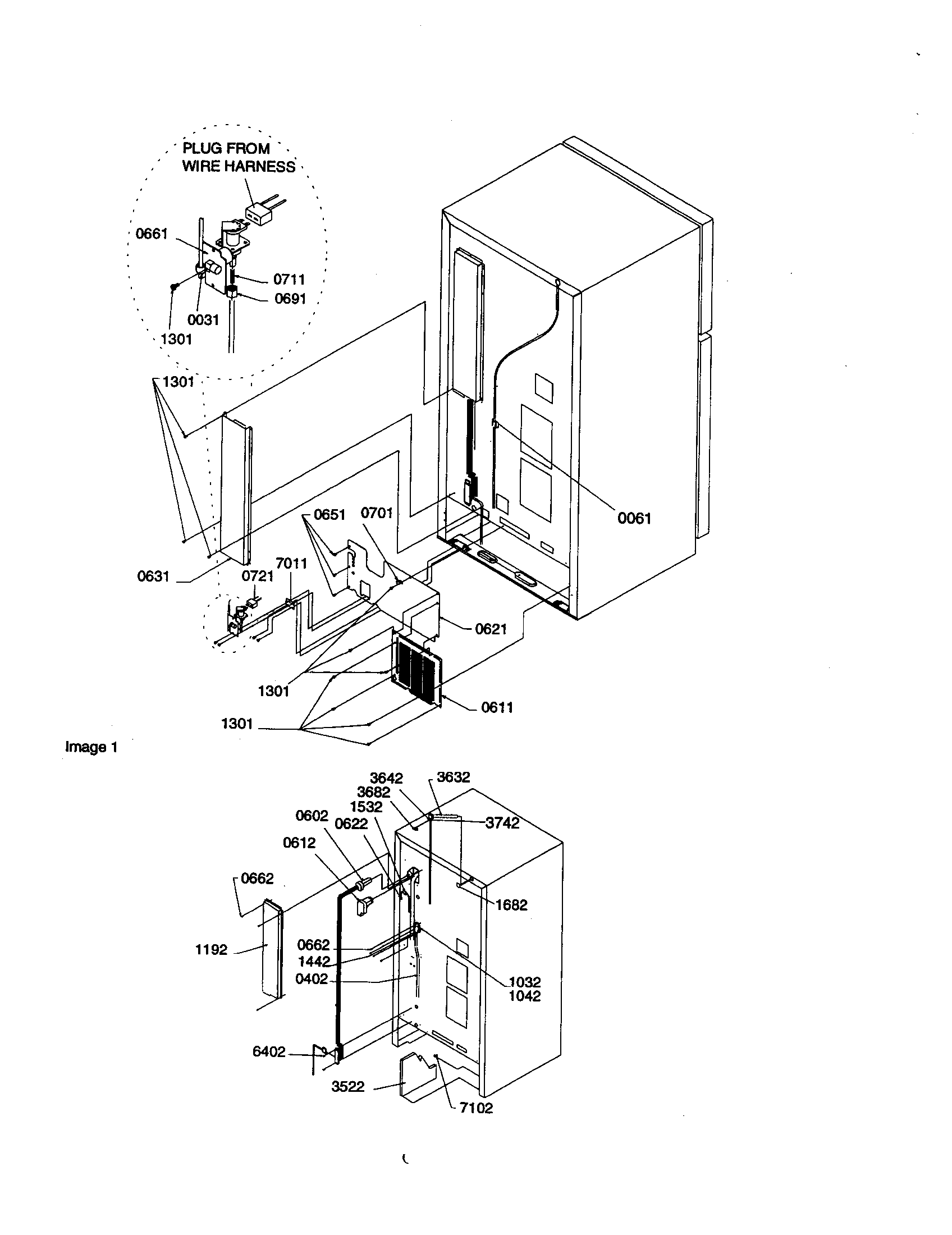Cabinet back
