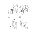Amana TR21V2L-P1315904WL door assembly diagram