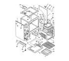 Whirlpool GW395LEGZ2 oven chassis diagram