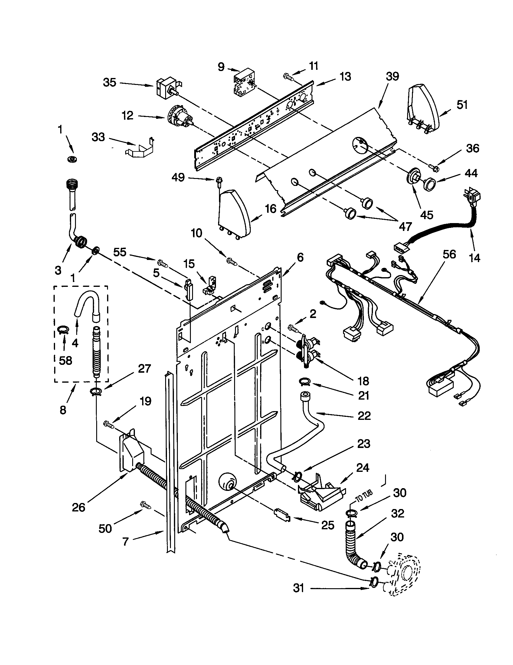 CONTROLS AND REAR PANEL