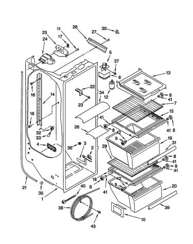 Refrigerator liner