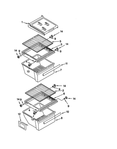 Refrigerator shelf