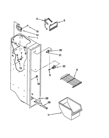 Freezer liner