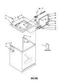 Top and cabinet