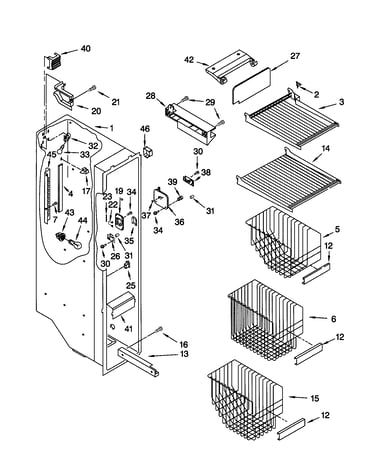 Freezer liner