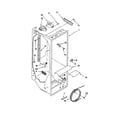 Kenmore 10659767991 refrigerator liner diagram