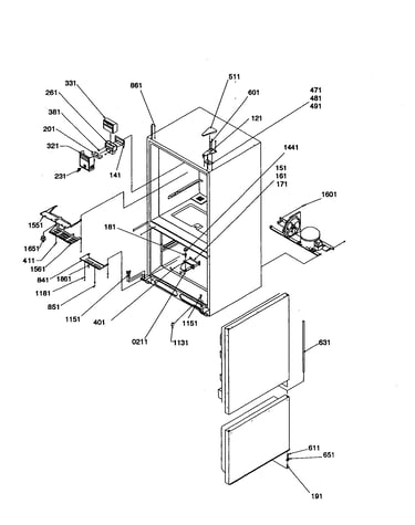 Control, hinges and shields