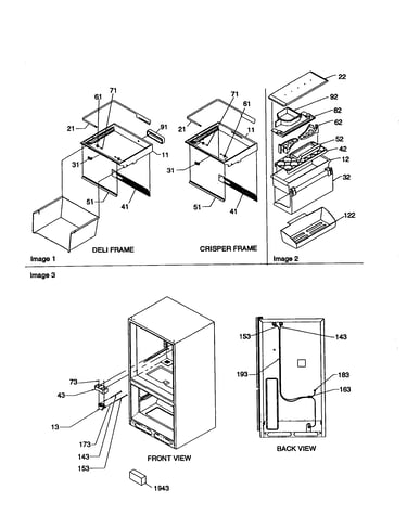 Cripser, deli frame/water fiter