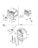 Shelf ladders and light assembly