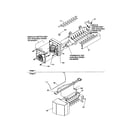 Kenmore 59670002001 ice maker assembly diagram