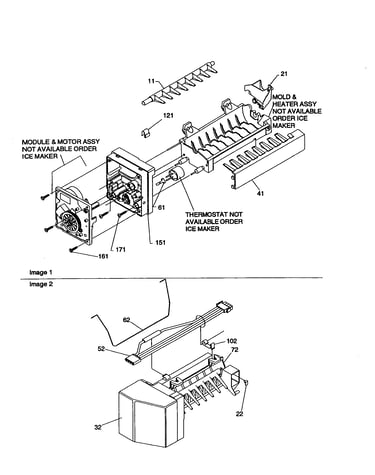 Ice maker assembly