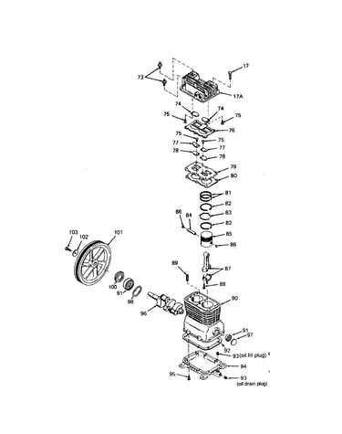Compressor pump diagram
