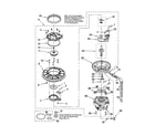 Kenmore 66515869990 pump and motor diagram