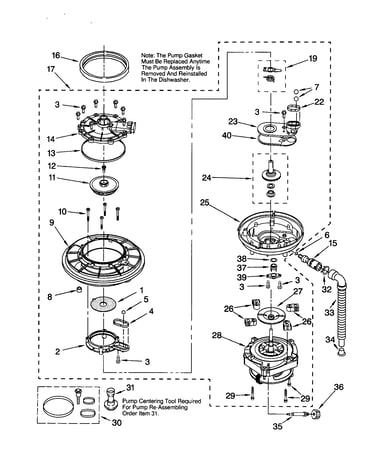 Pump and motor