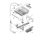 Kenmore 66515867990 upper dishrack and water feed diagram