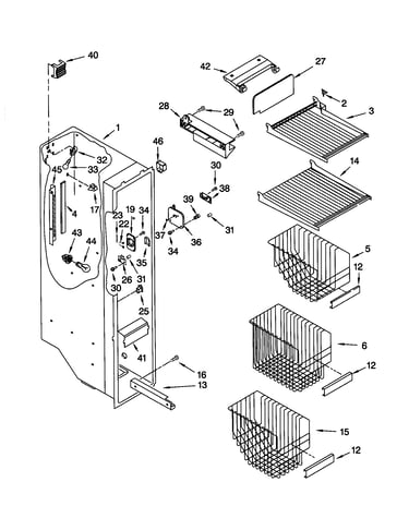 Freezer liner